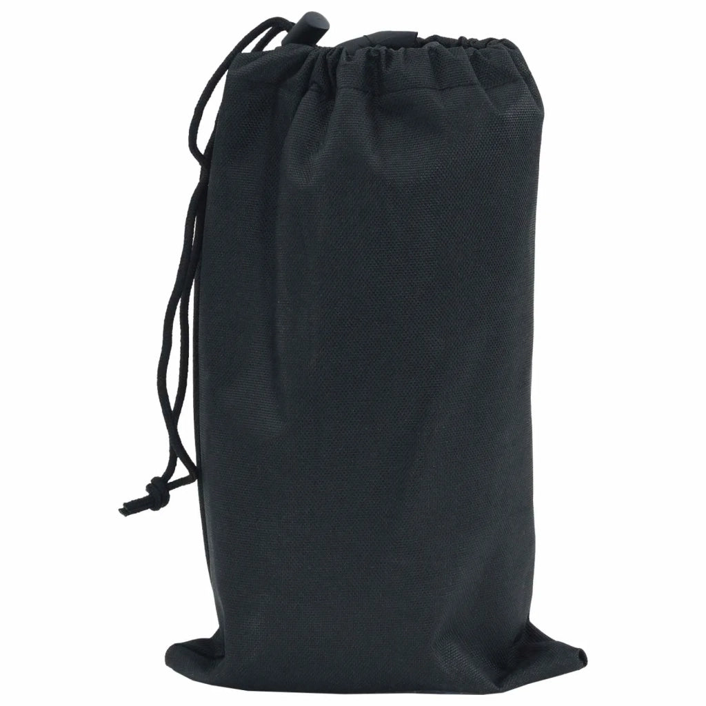 Copertura Tavolo Tinta unita Nero 122 x 72 x 15 cm Tessuto 4106097