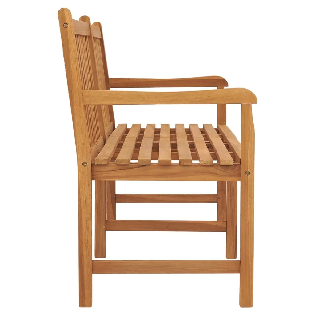 Panca da giardino mobili da esterno per patio terrazza 180 x 60 x 90 cm legno massello di teak 02_0011272