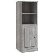 Credenza | Madia | Buffet da pranzo | Armadio da pranzo Grigio Sonoma 36x35,5x103,5 cm in Legno Multistrato
