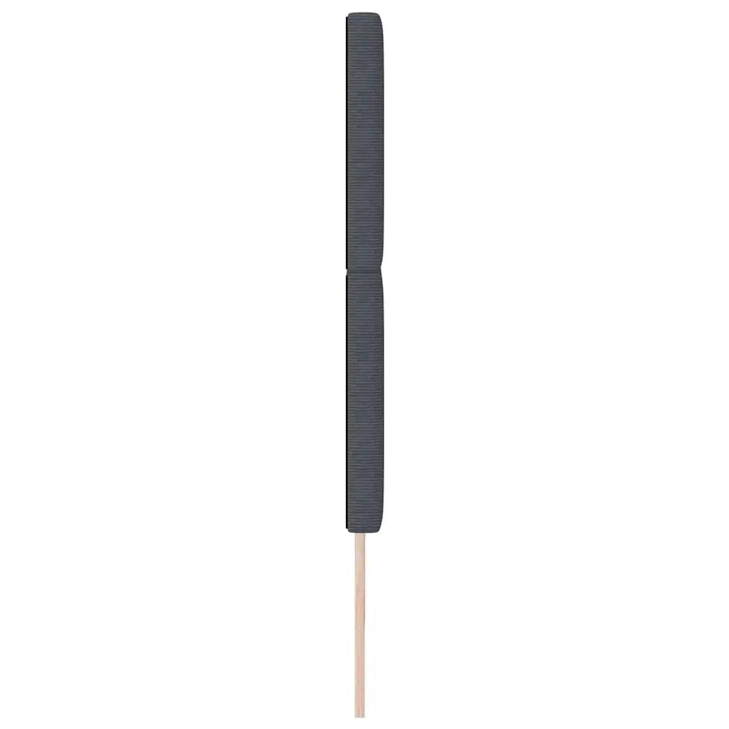 Testiera | Testata Grigio scuro 200 cm Tessuto in Cords