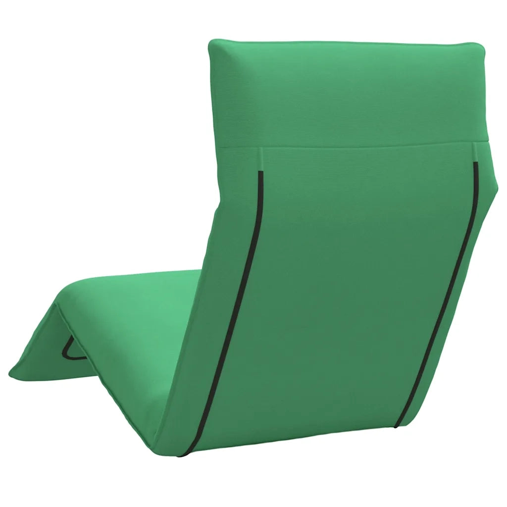 Sdraio da giardino | Lettino Pieghevole Verde 175x54x8,5 cm in Tessuto Oxford