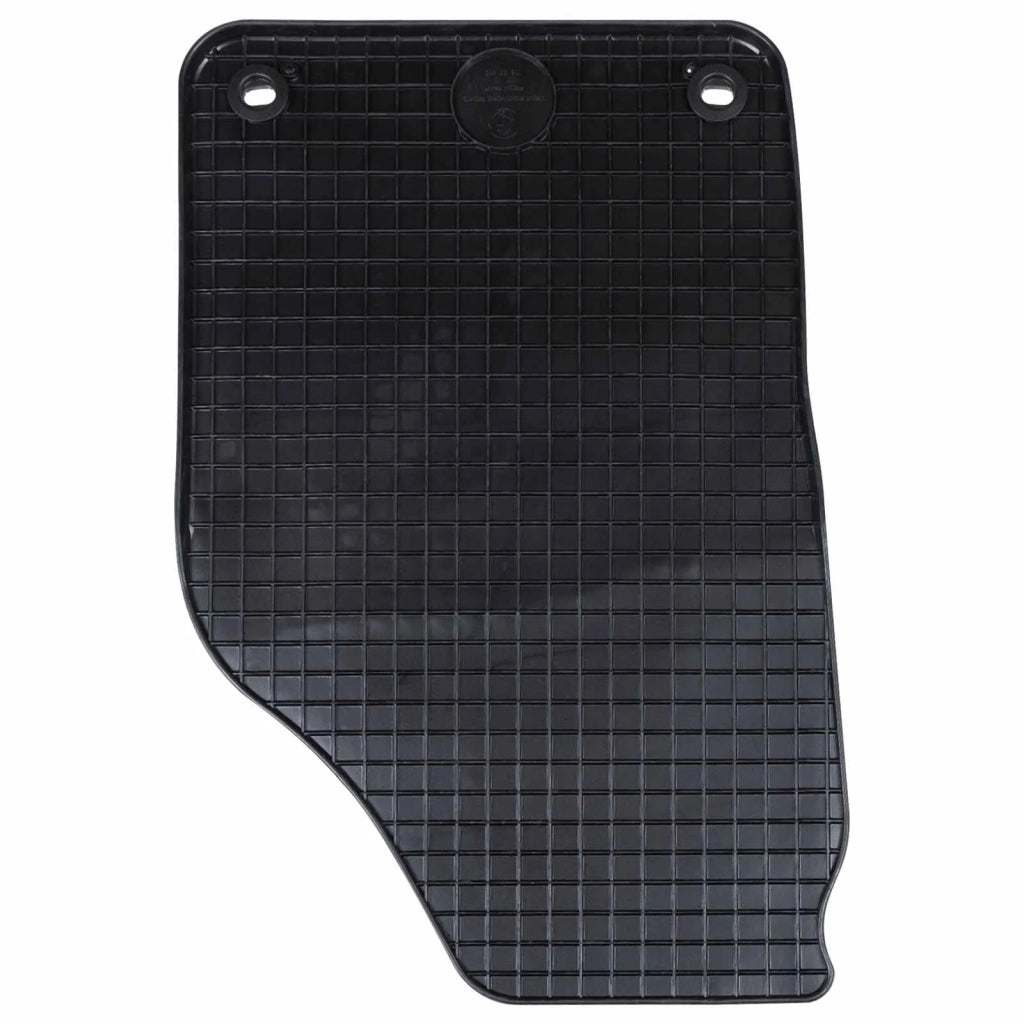 Tappetino per Auto 4 pz Nero Gomma CFW3302400