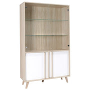 Vetrina, credenza, argentiera MALMO modello grande + LED. Mobile tipo SCANDINAVO ideale per la tua sala da pranzo.