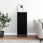 Credenza-Buffet-Armadio da cucina Nero 34,5x34x90 cm in Legno Multistrato 162726