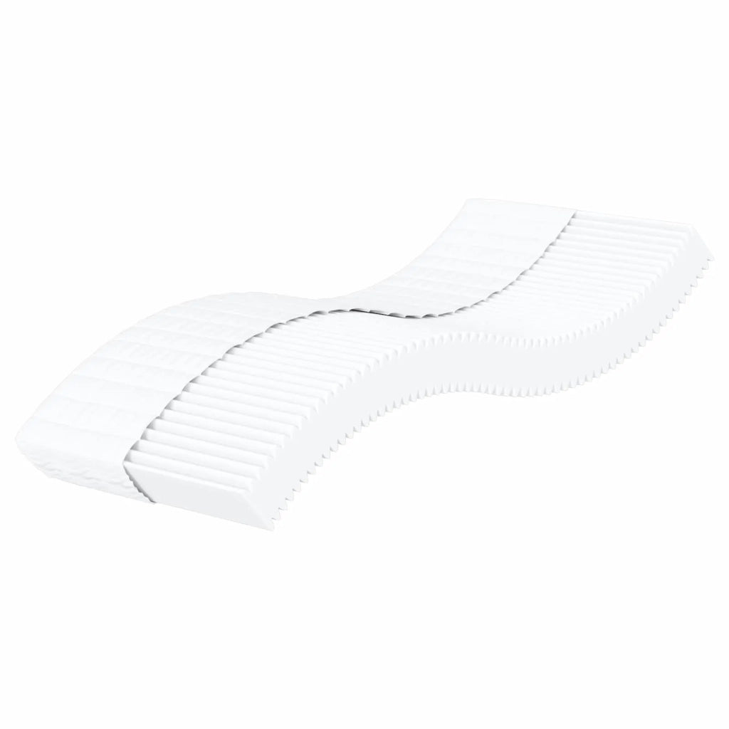 Materasso in schiuma H2 e H3 75 x 190 cm Bianco 42029432