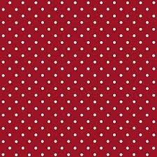 Pellicola adesiva vinile rossa pois 45cmx2mt