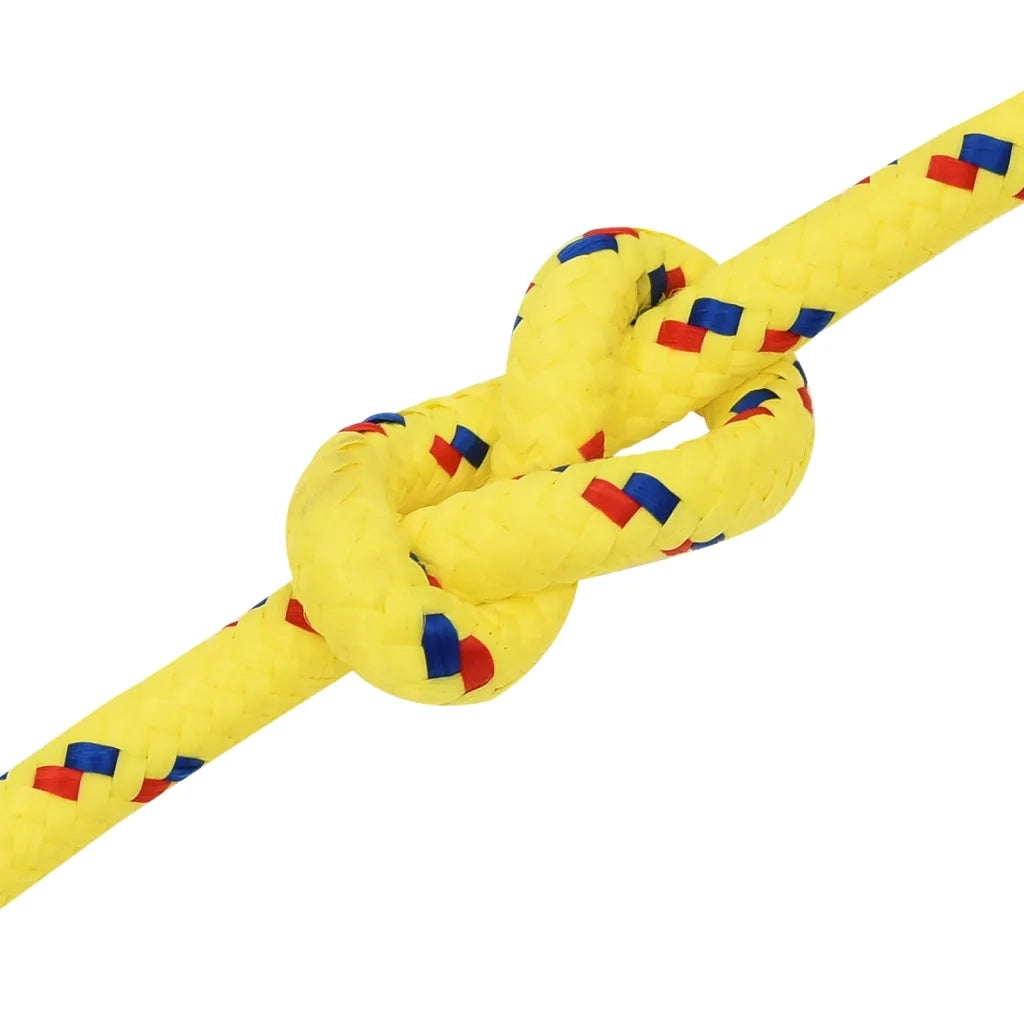 Corda per barca Gialla 12 mm 100 m in Polipropilene 152619