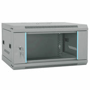 vidaXL Armadietto di rete Grigio 60 x 45 x 35 cm Acciaio