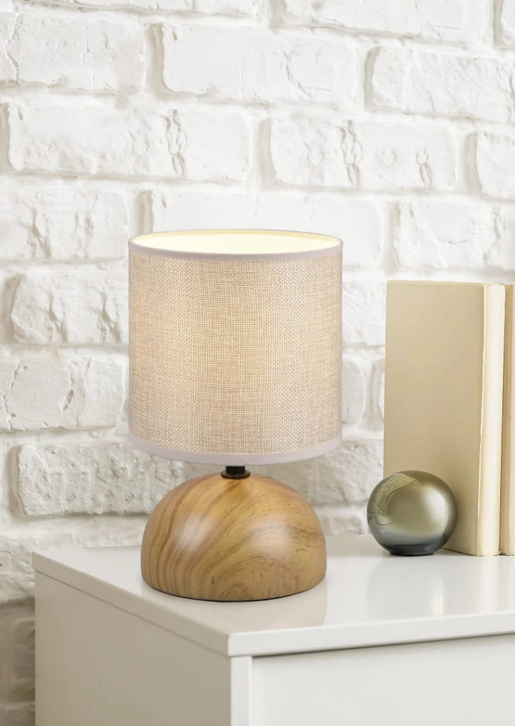 Lampada da tavolo LUCI marrone ceramica E14 23cm RL
