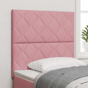 Testiera LED Rosa 100 cm Velluto 3338513