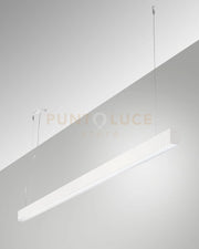 MILLET SOSPENSIONE BIANCA  4000K 3580LM 23W PRISMATIC DIMMERABILE DALI IP40 100CM