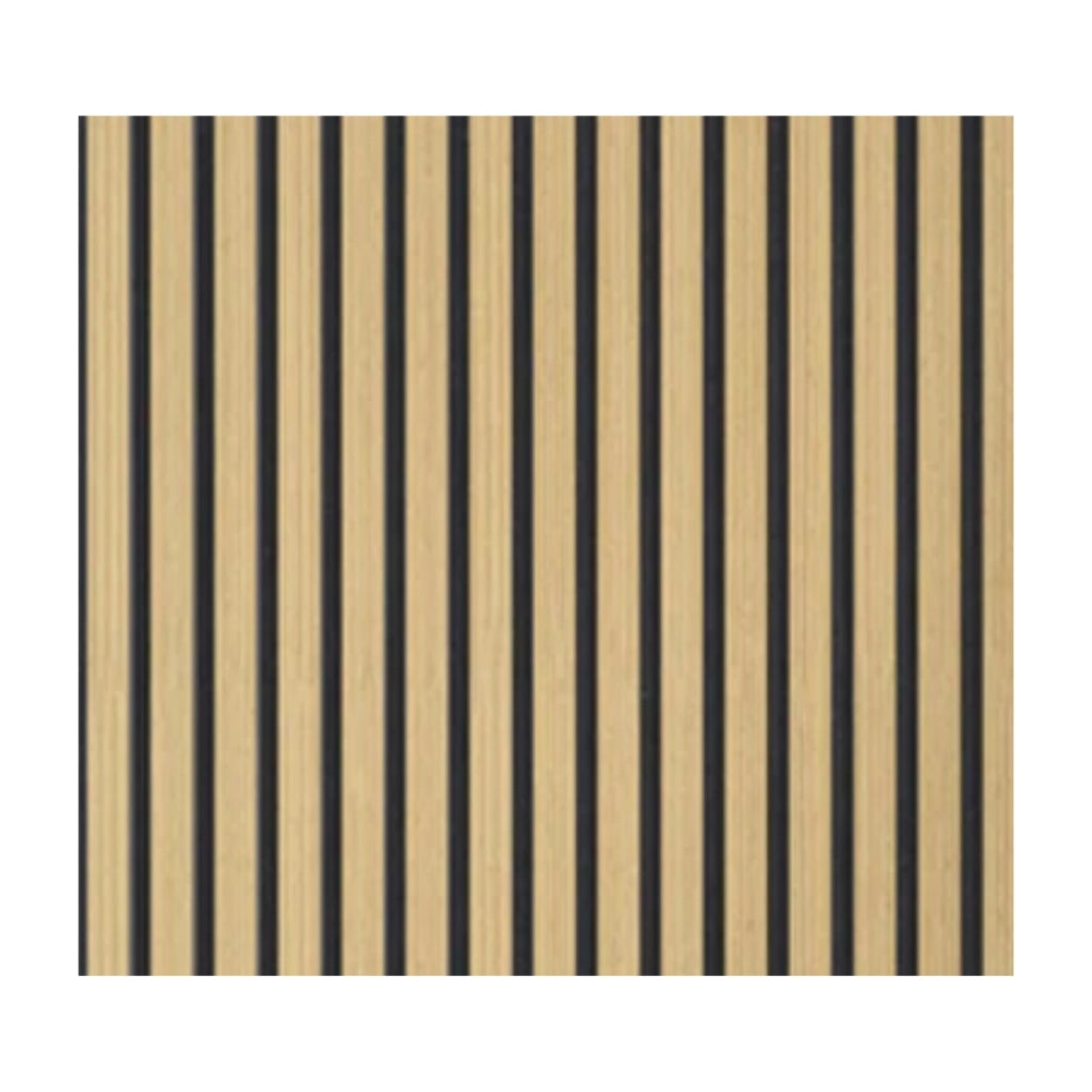 Pannelli Acustici Fonoassorbenti 4pz 60x60cm Decorativi Moderno Rovere Teak 3D