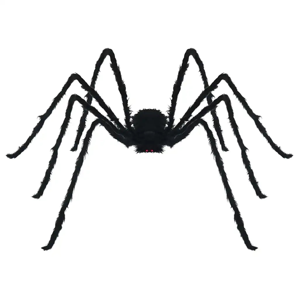 Decorazione Ragno di Halloween 3 pz Nero 200 cm CFW5076668