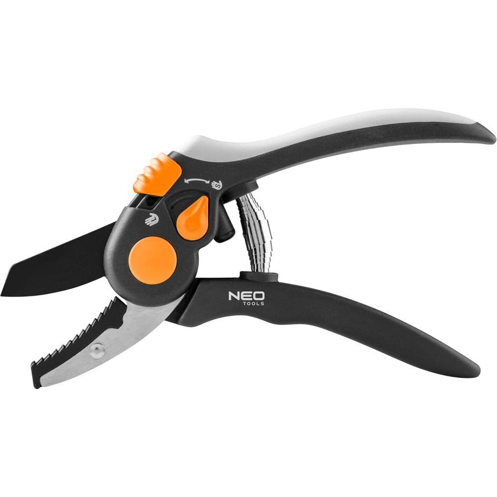 Topex 15-203 forbice per potare e - lame battenti 200 mm taglio