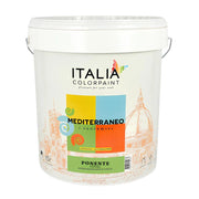 Idropittura acrilsilossanica mediterraneo ponente antimuffa per interni ed esterni *** formato 4 lt, confezione 1