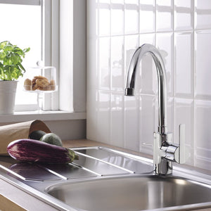 Rubinetto lavello bocca alta feel grohe