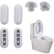 Acdokuk set di 6 tamponi per sedile wc, per ammortizzare il rumo