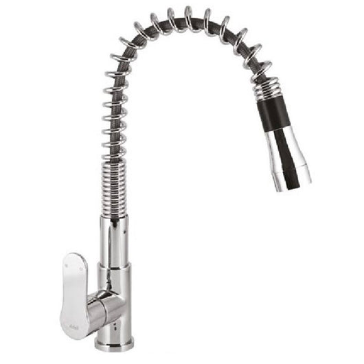 Rubinetto Cucina Miscelatore Monocomando Lavello in Ottone Hena pull down Cromato