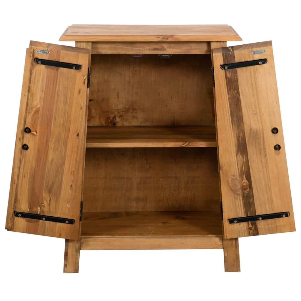 Credenza mobiletto consolle per bagno 80 cm marrone 4402240