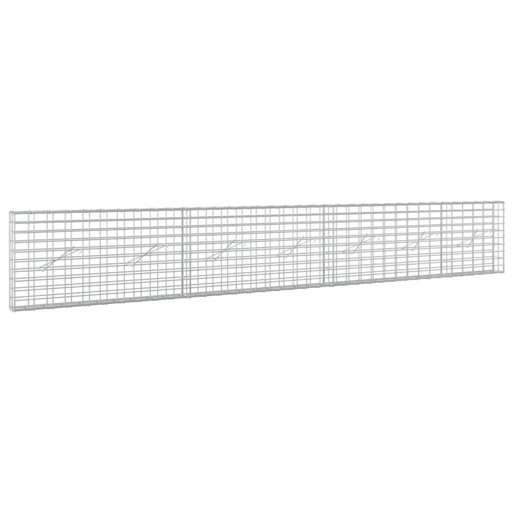 Gabione con Filo da 3,5 mm e Rete da 5x10 cm 350x10x50 cm 3462505