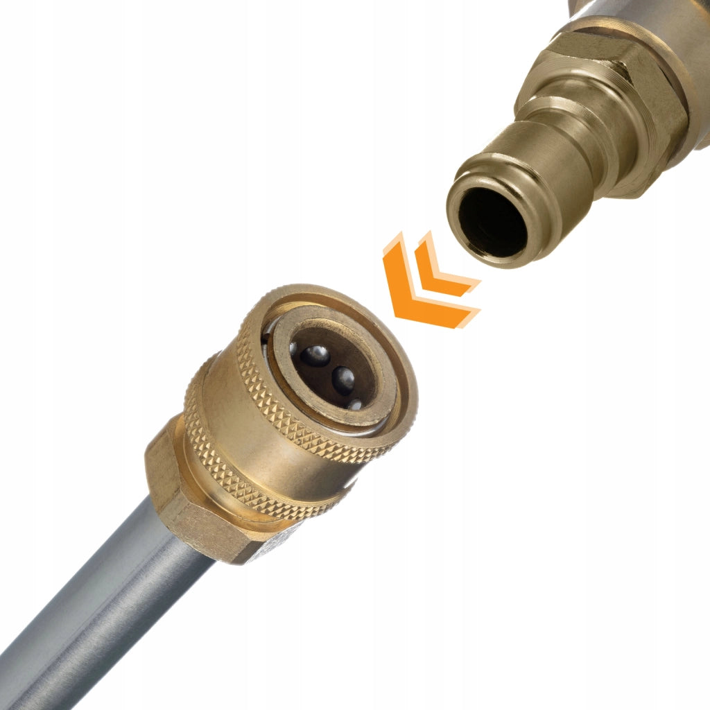 Ugello Rotante AngleJet 90° – 1/4" Quick Connect | 180 Bar, 8 l/min | Compatibile con Idropulitrici Quick Connect