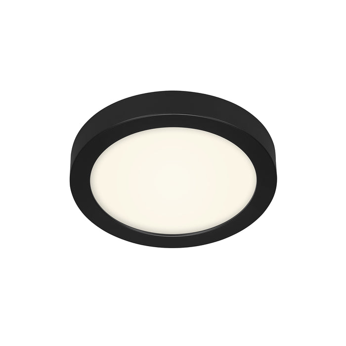 Plafoniera Contemporanea Fire Black Metallo Nero Led Integrato 16,5W 4000K