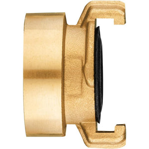 Topex 15-633 attacco rapido in o ottone con filettatura femmina