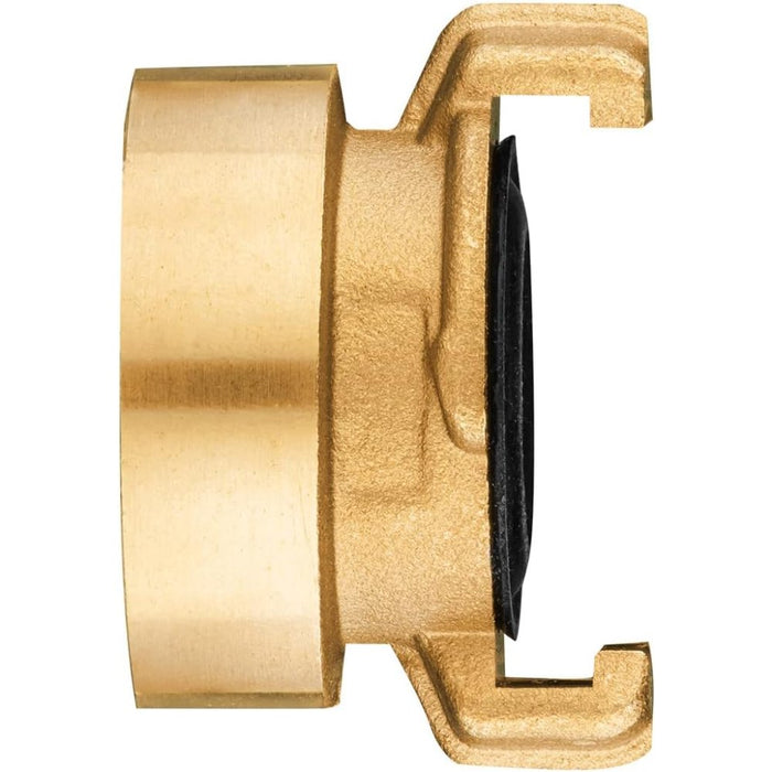 Topex 15-633 attacco rapido in o ottone con filettatura femmina