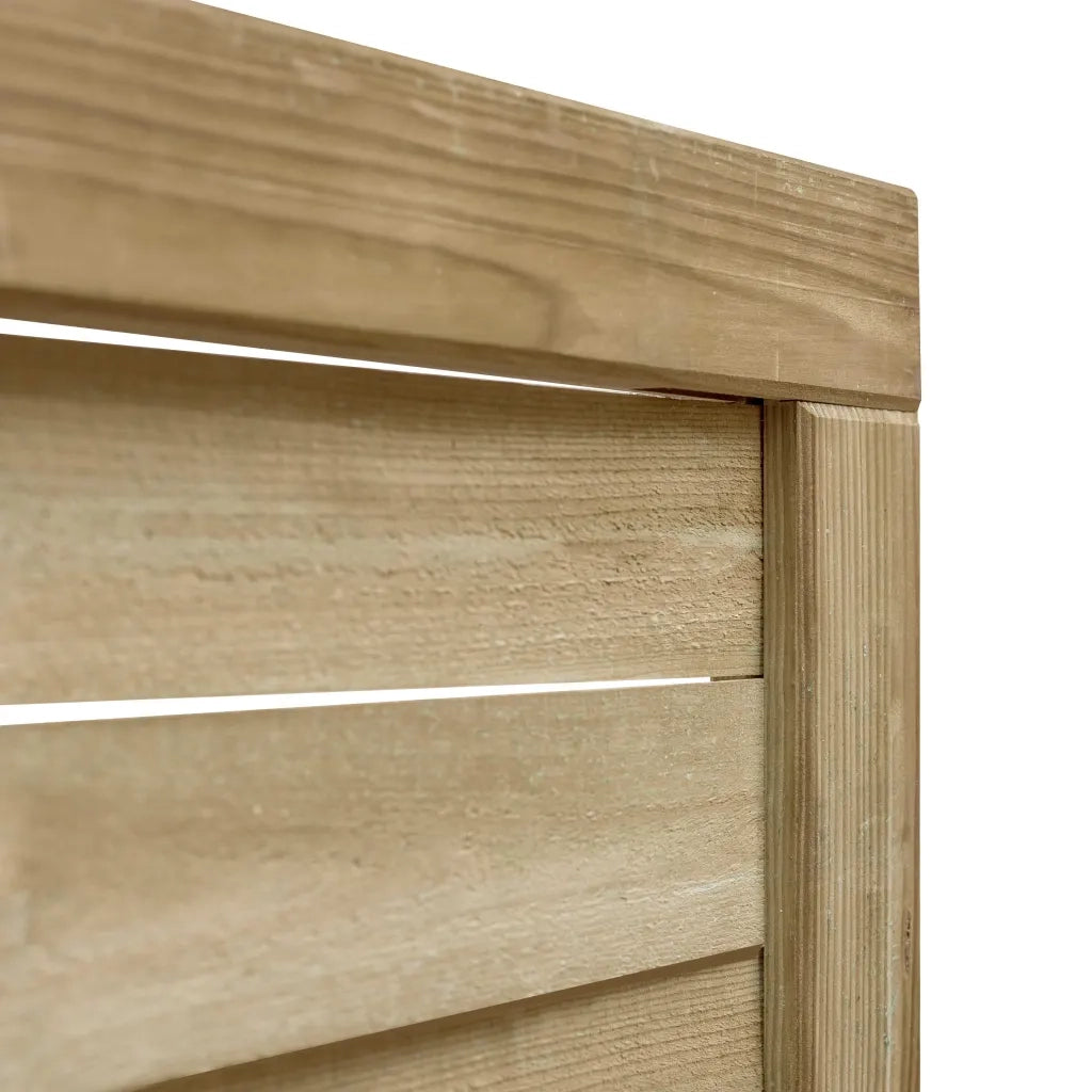 Cancello da Giardino in Legno Impregnato 100x75 cm Verde cod mxl 40251