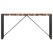 Tavolo Consolle 150x35x76 cm in Legno Massello di Recupero 285949