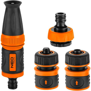 Topex 15-710 set per irrigazione ne connettori e attacco rubin ds