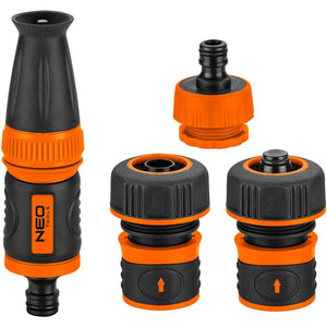 Topex 15-711 set per irrigazione ne connettori e attacco rubin ds