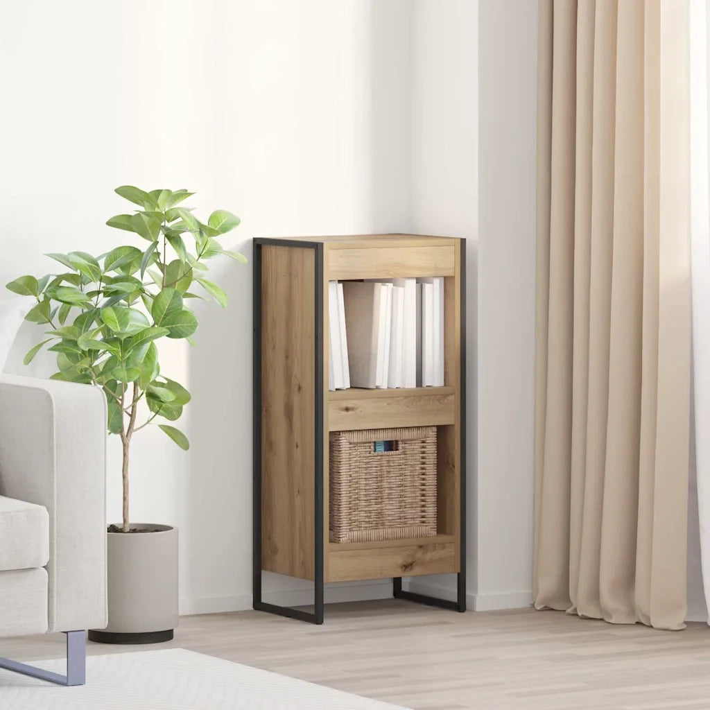 Armadio per Libri Rovere Artigianale 40 x 30 x 86,5 cm