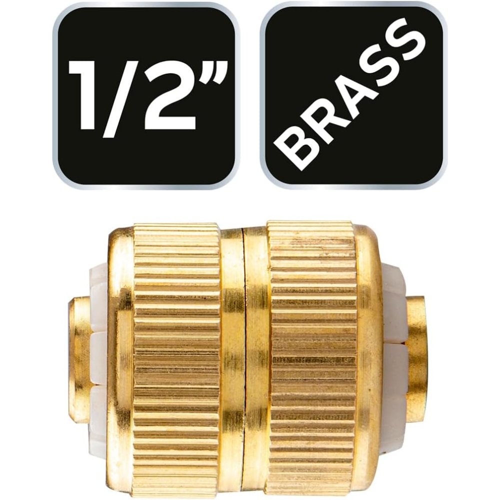 Topex 15-736 riparatore tubi 1/2 2, ottone