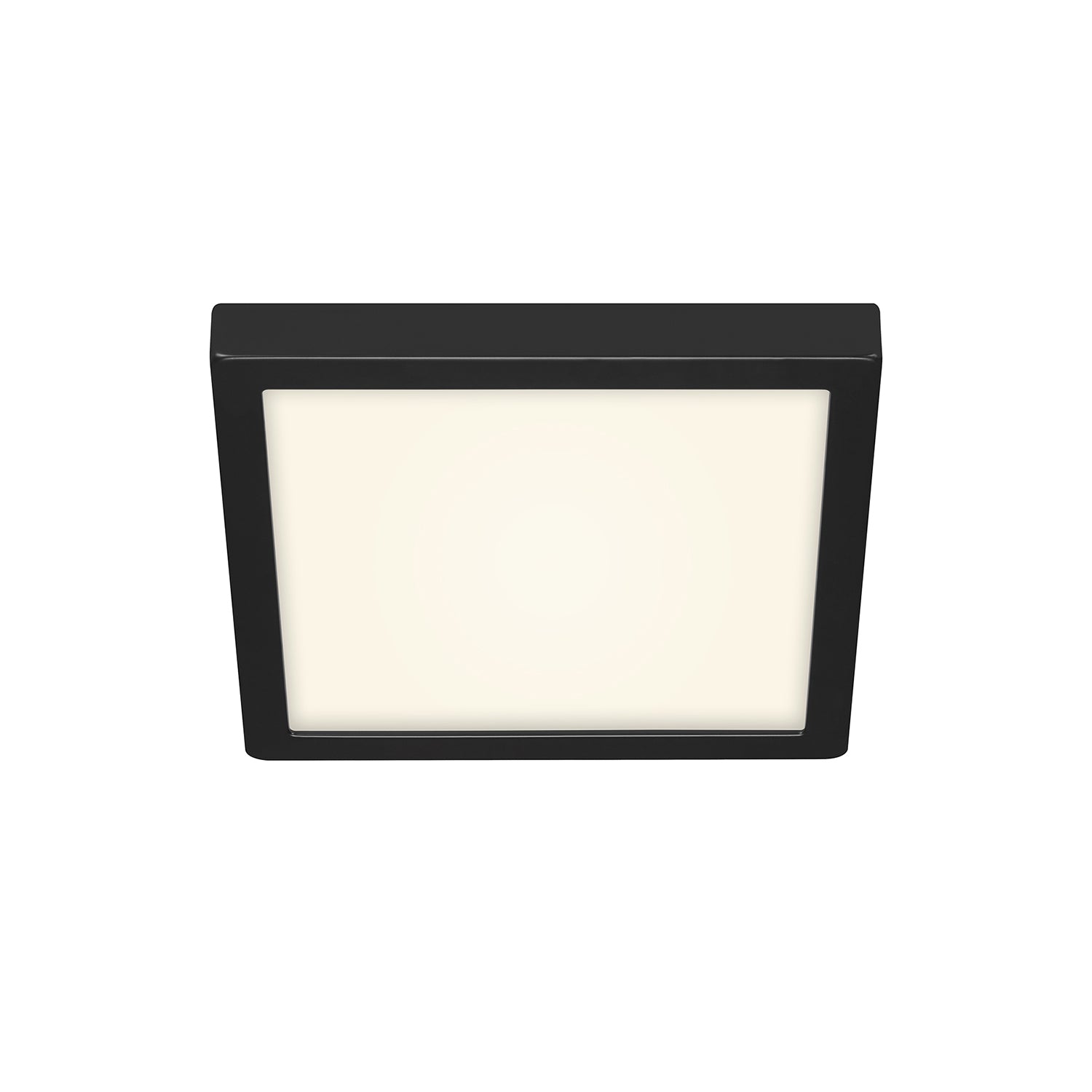 Plafoniera Contemporanea Fire Black Metallo Nero Led Integrato 20W 4000K