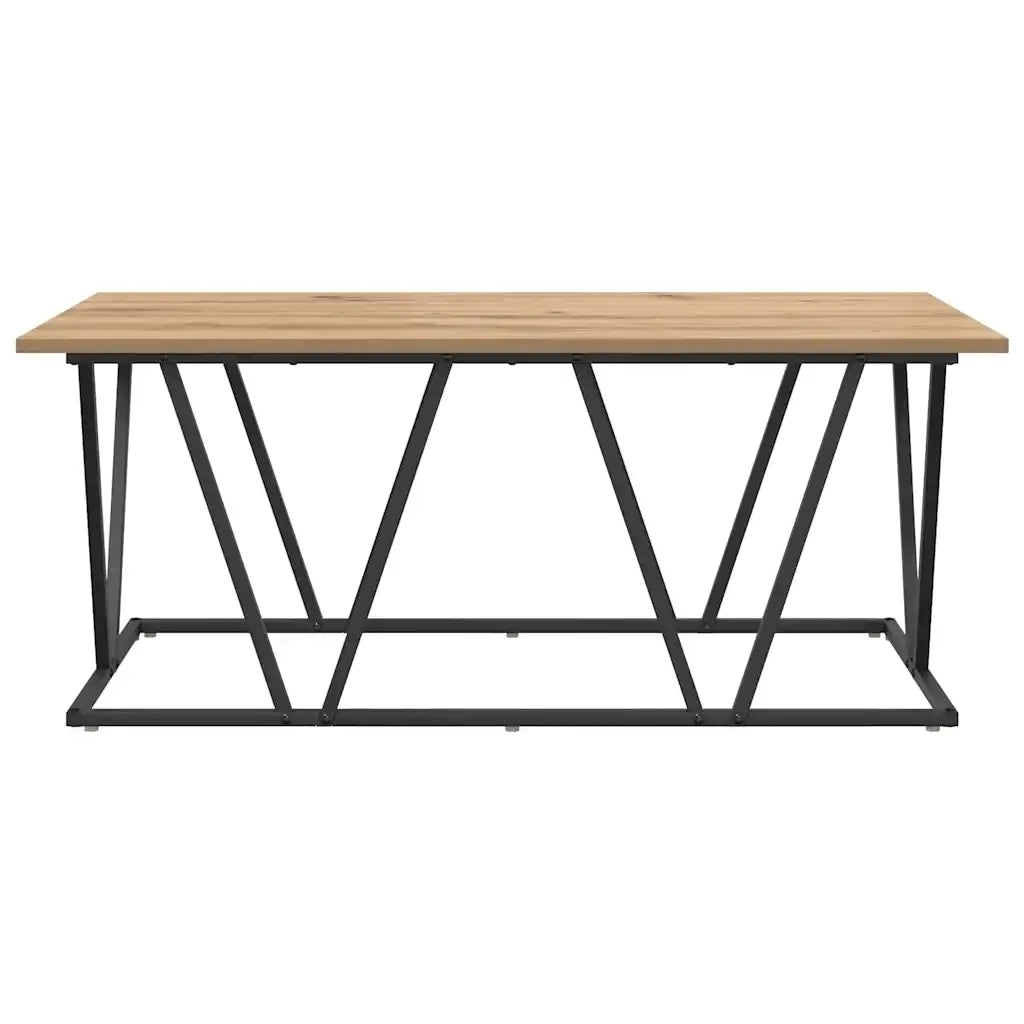Tavolino da salotto Rovere artigianale 100 x 50 x 40 cm 869713