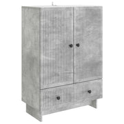 Credenza Grigio Cemento 66 x 34,5 x 95 cm Legno ingegnerizzato