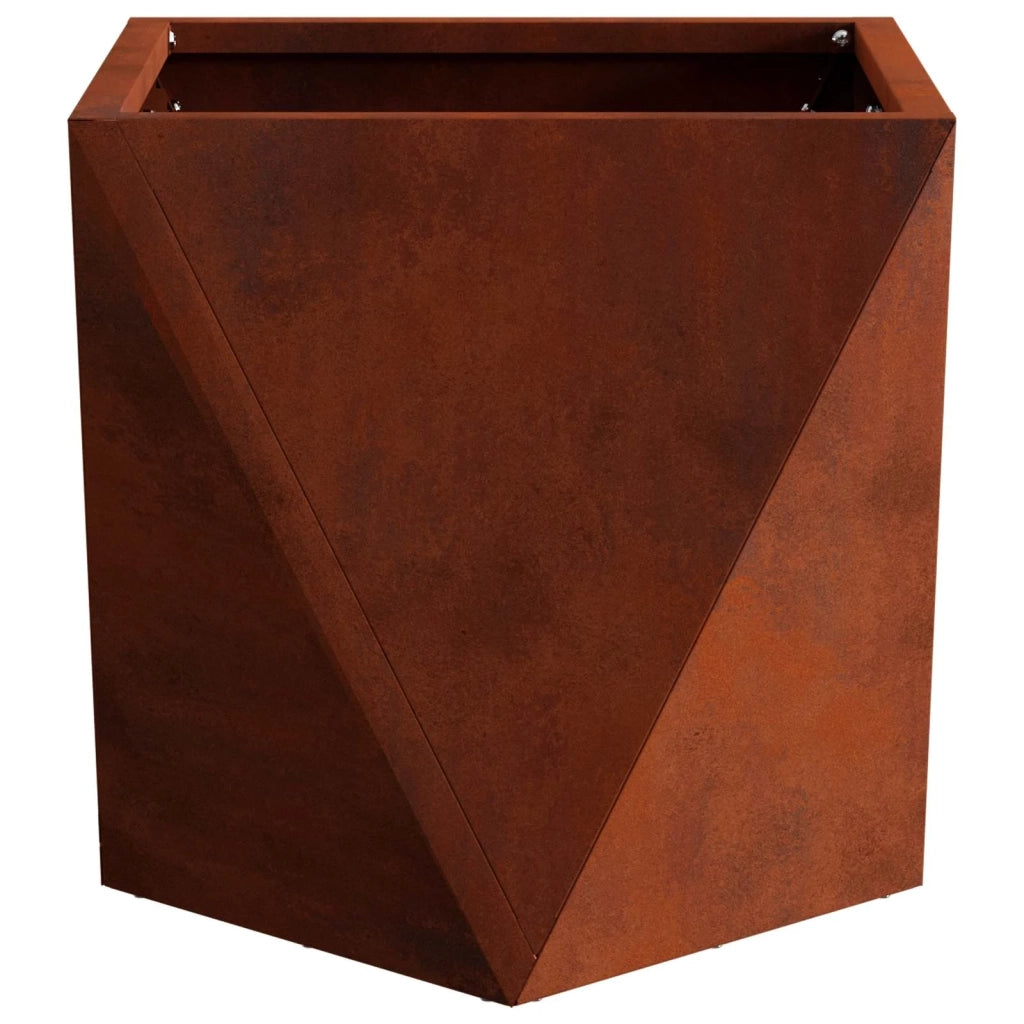 Fioriera | Cassetta per fiori | Vaso Ruggine 30 x 30 x 30 cm