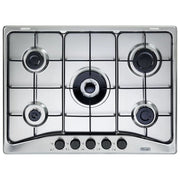 De’Longhi FFA 57 ASV piano cottura Acciaio inossidabile Da incasso 68 cm Gas 5 Fornello(i)