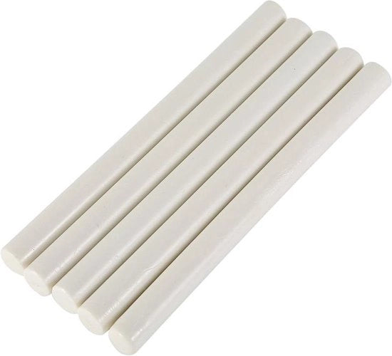 5 Sticchi di sigillante bianco per sigillatura - Carte di auguri per matrimonio e compleanni vintage.