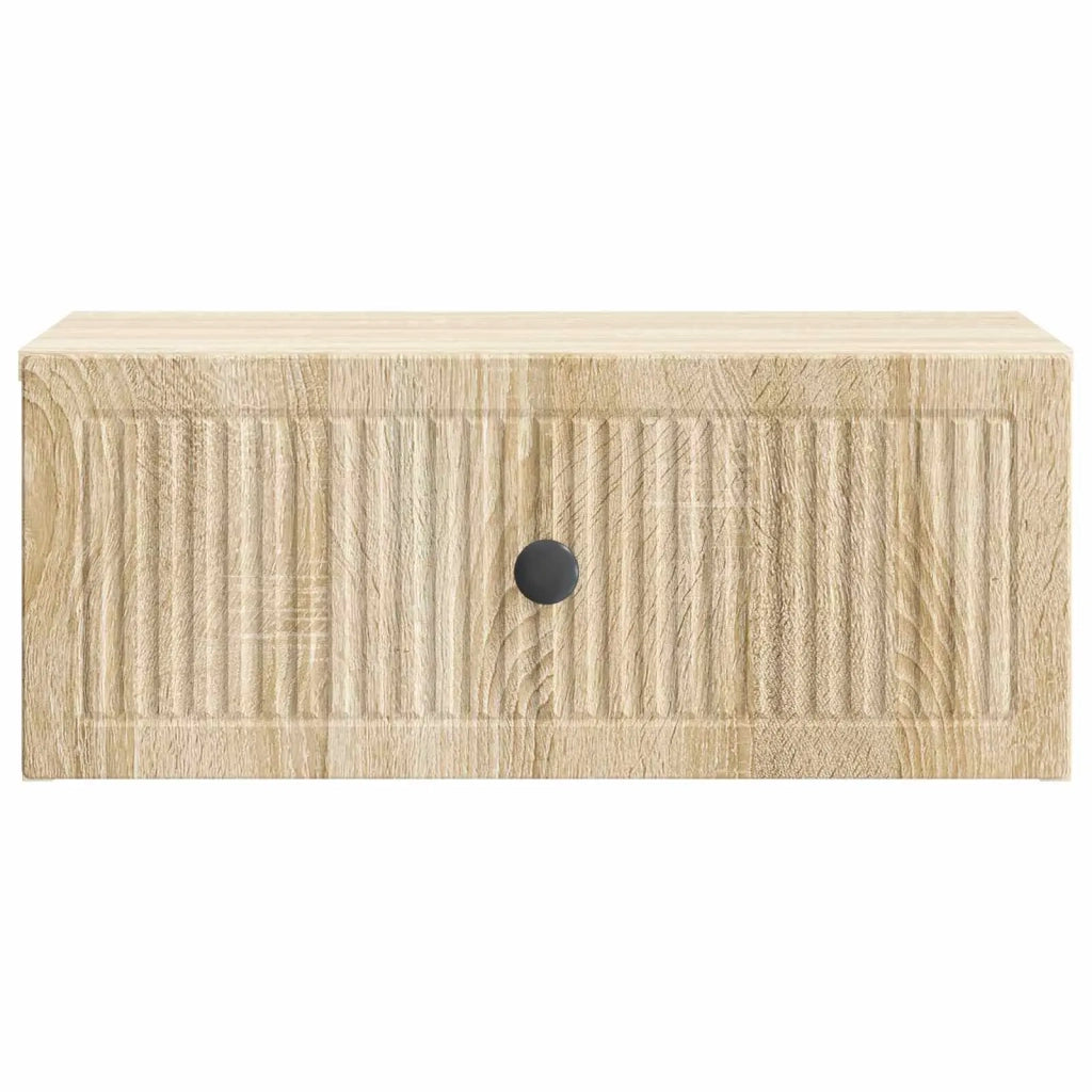 Armadio da Notte con cassetto Rovere Sonoma 49 x 34,5 x 20 cm 897939