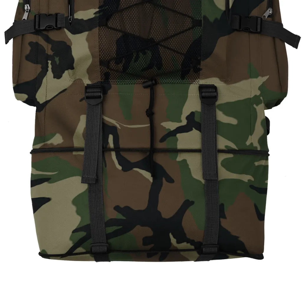 Zaino stile militare XXL 100 L mimetico 91095