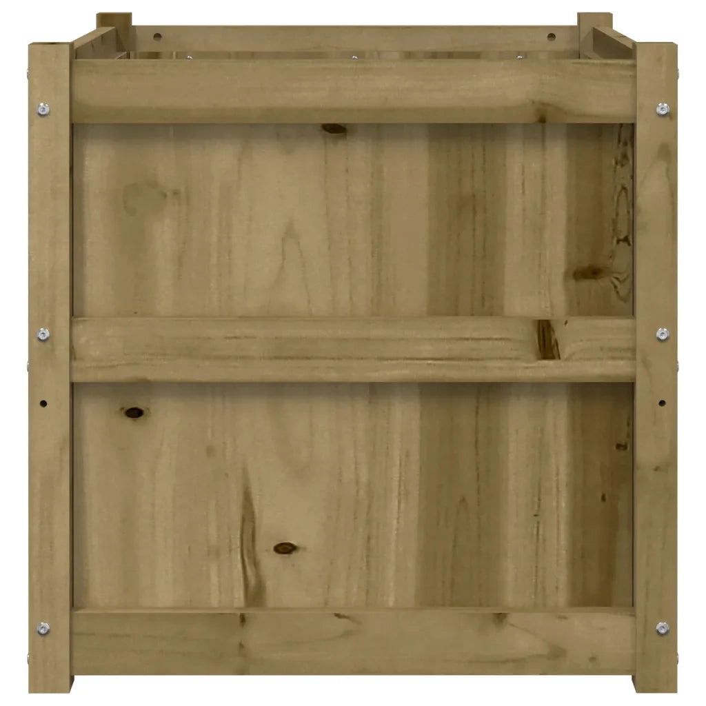 Fioriere da Giardino 2 pz in Legno di Pino Impregnato 837433