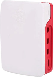 Scatola in ABS - Protezione in guscio - Dimensioni 9,5 x 7 x 2,6 cm - Bianco Rosso - Ideale per prodotti industriali - Materiali di alta qualità - Adatto per...