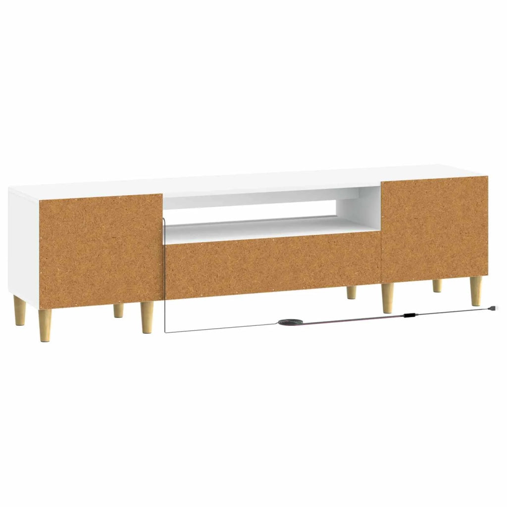 Mobile TV LED Bianco Legno ingegnerizzato 897125