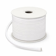 24V Bobina Striscia Led Neon Flex Da Incasso 10X10mm, 100 Metri, IP65 11W/M 660lm/M, Tagliabile Dove Vuole (Bianco Neutro 4000K)
