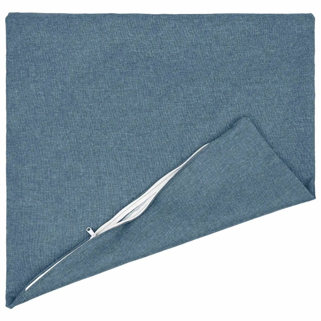 Federa 2 pz HEERLEN Blu jeans 55 x 55 cm Tessuto 912221