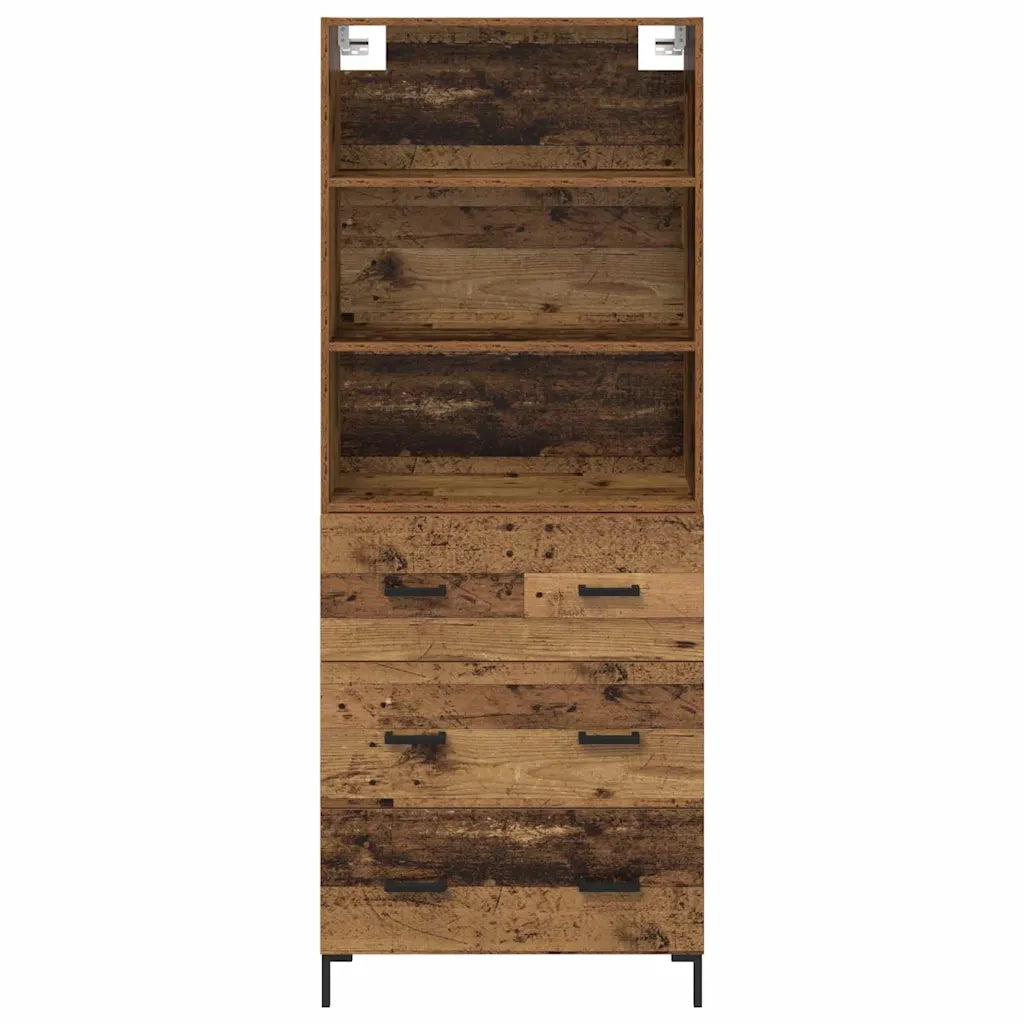 Credenza Legno vecchio 69,5 x 34 x 180 cm Legno multistrato 3415639