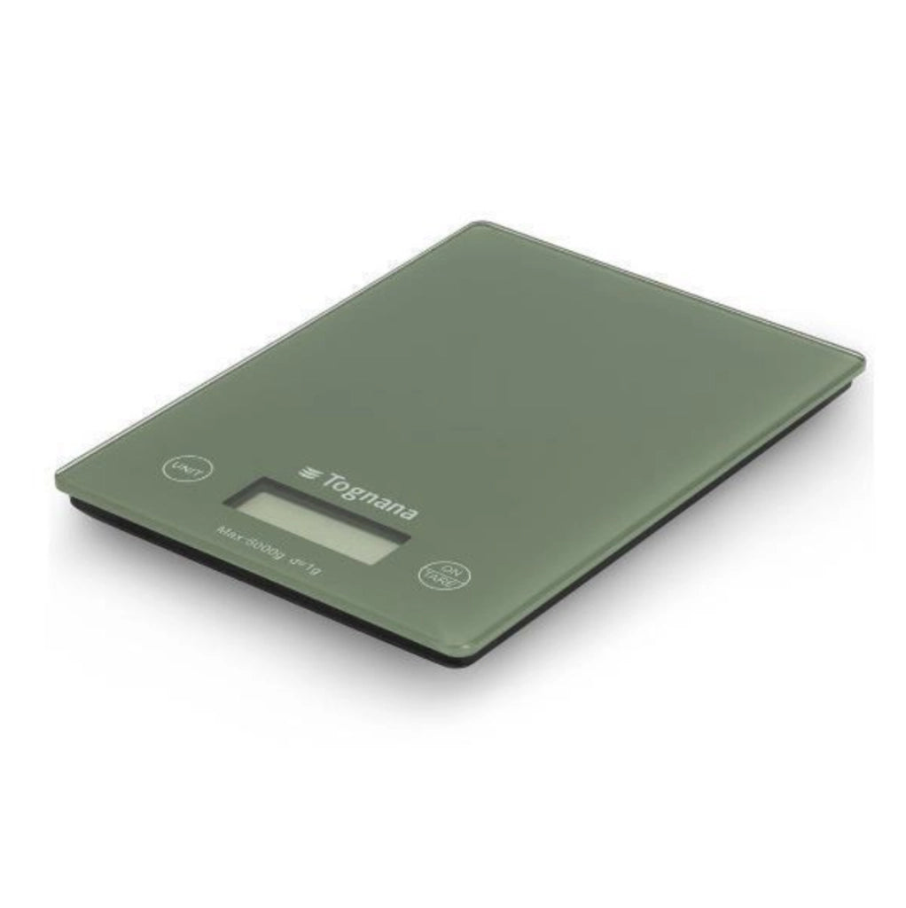 Bilancia da cucina 5Kg verde Tognana