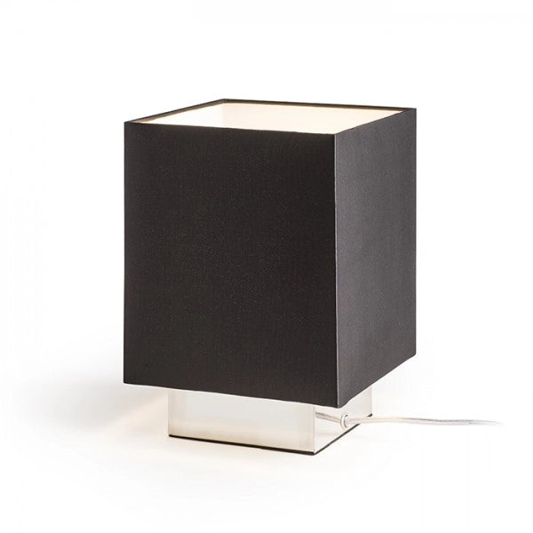 Lampada scrivania MONACO da tavolo nero cromo 230V E27 28W